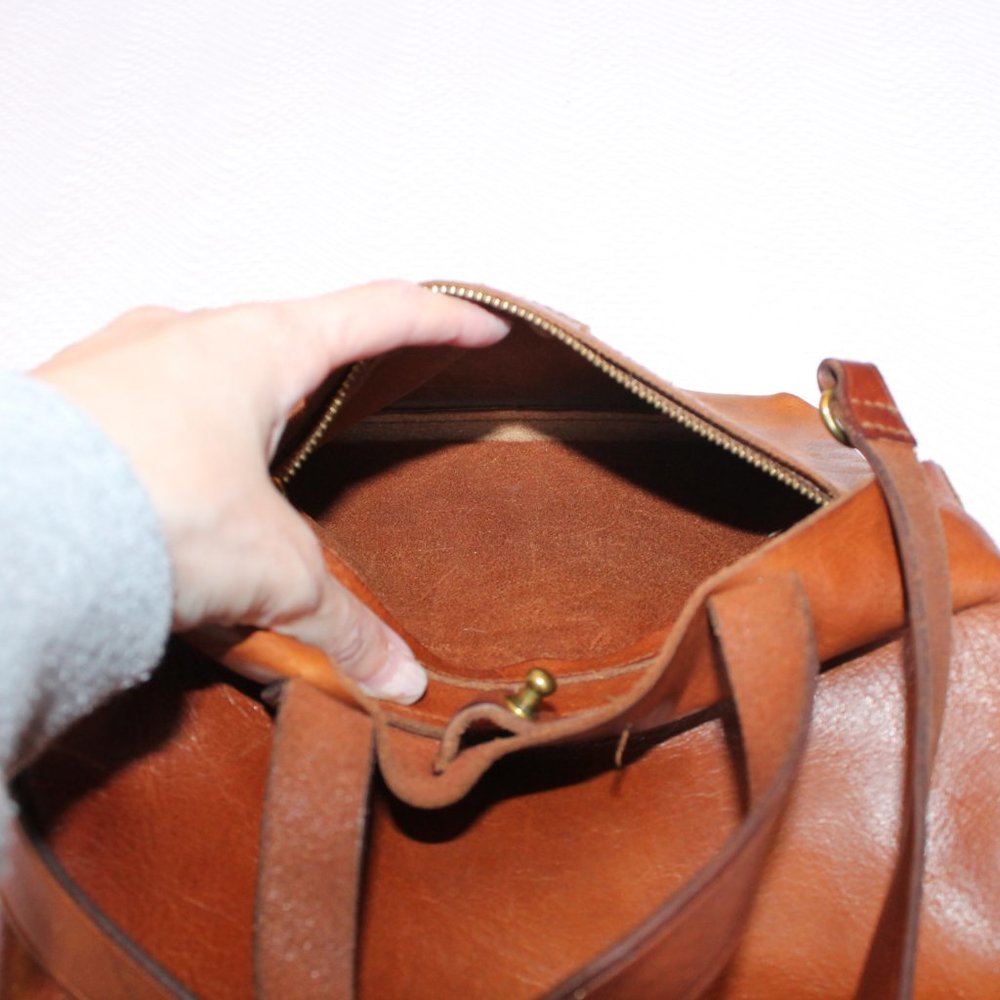 Madewell Brown Small Transport Mini Crossbody - Picture 11 of 15